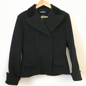 Lauren by Ralph Lauren double breasted jacket